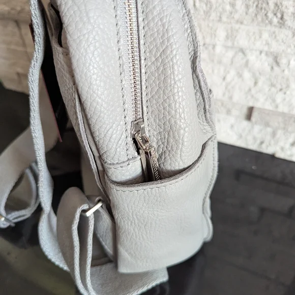 Hammitt Gray Leather Backpack - Picture 4 of 6